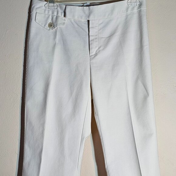 Banana Republic Capri Pant, Size 4, Off White - Picture 1 of 4